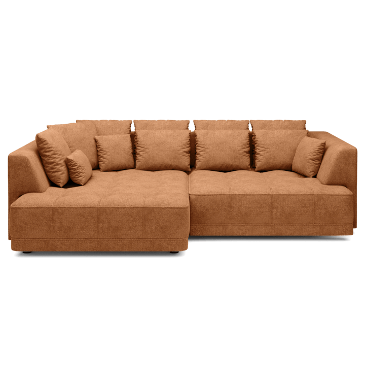 Sconto Sedací souprava TIMEA BOX levá, světle hnědá