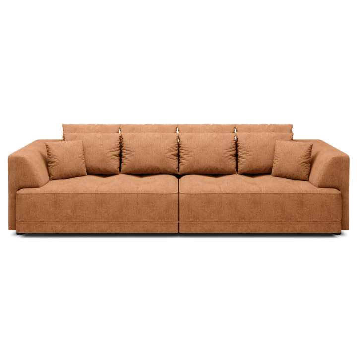 Sconto Pohovka TIMEA světle hnědá