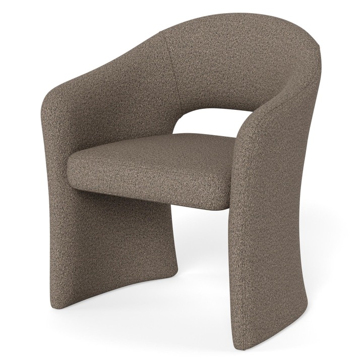 Sconto Jídelní židle TORI šedohnědá