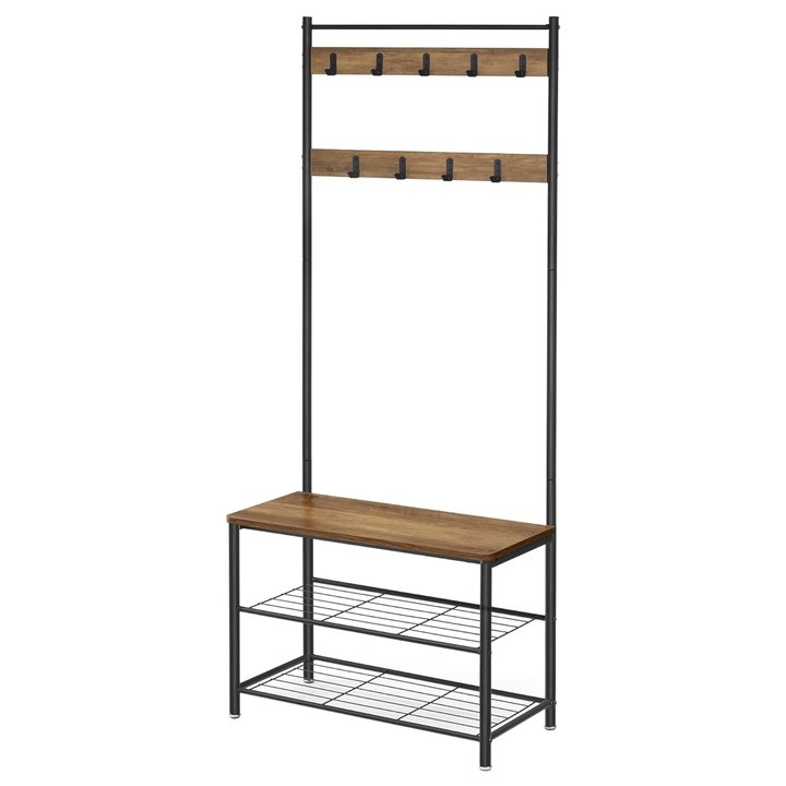 Sconto Předsíňová sestava TOURCO černá/medová