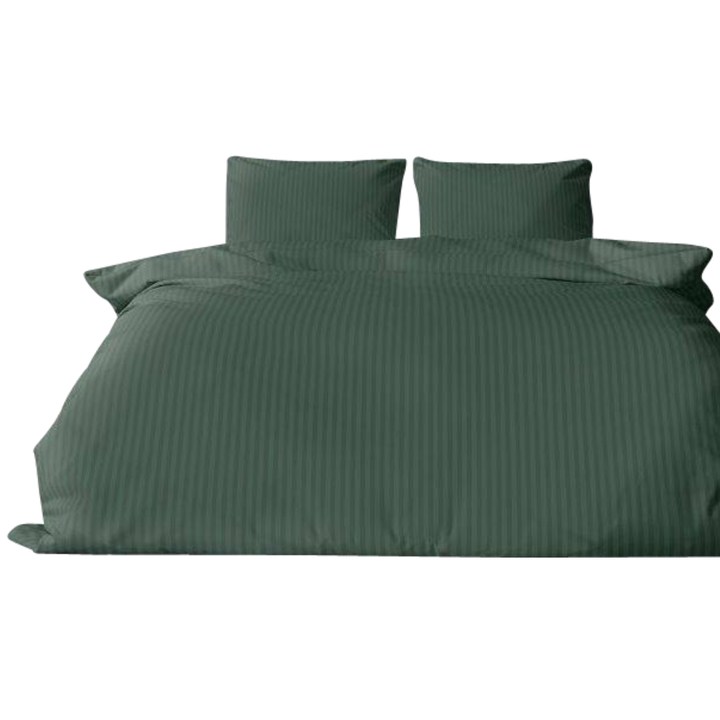 Sconto Povlečení  TRADITION tmavě zelená, 70x90 a 140x200 cm