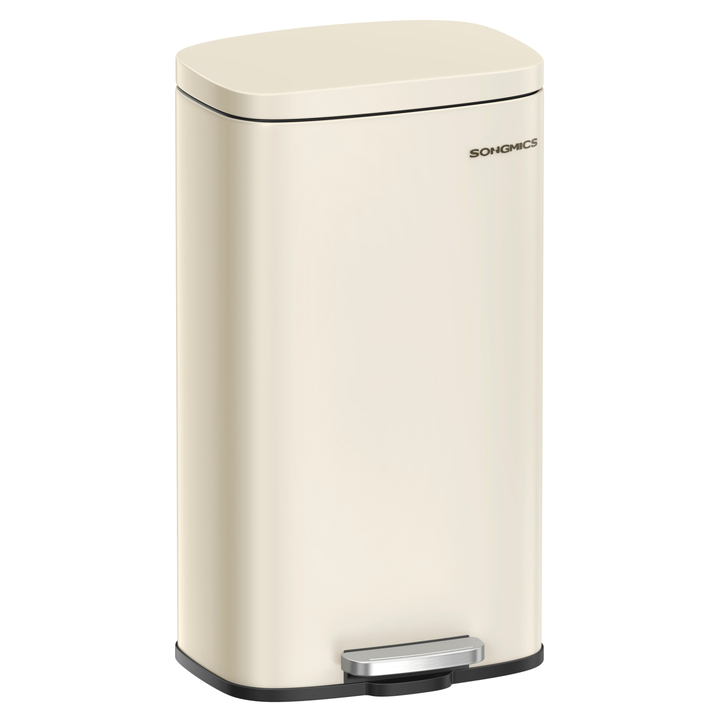 Odpadkový koš TRASH krémová, 30 l 1
