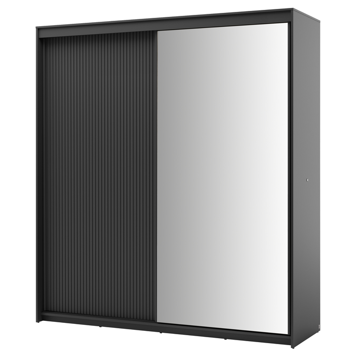 Sconto Šatní skříň TREND 1 černá