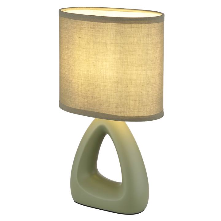 Sconto Stolní lampa TRIANGLE zelená