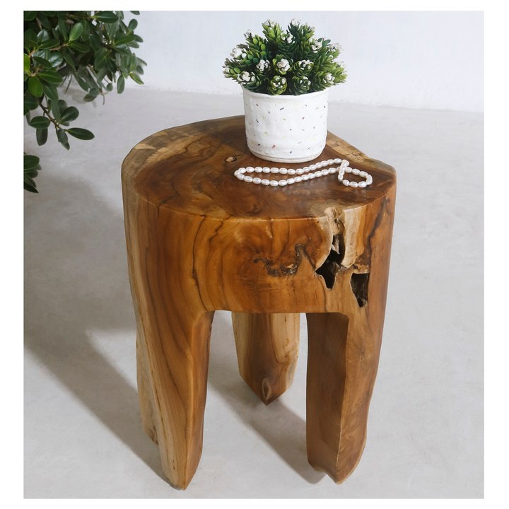 Přístavný stolek TRIX teak 1