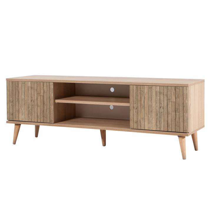 TV komoda TRUVA dub sonoma/přírodní 1