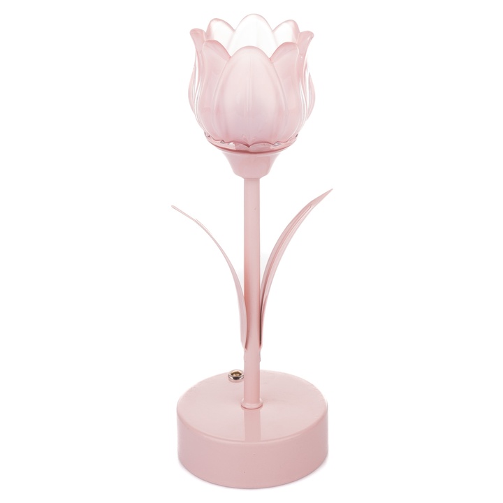Sconto Stolní lampa TULIPÁN růžová
