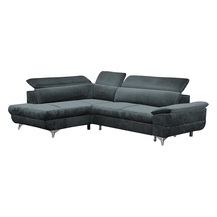 Sconto Sedací souprava TULUZA levá, šedá