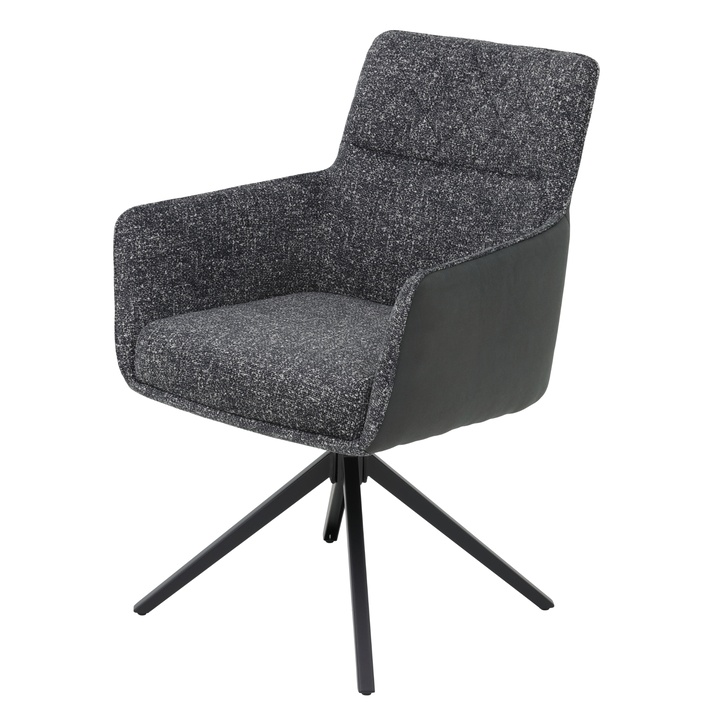 Sconto Jídelní židle UDINE S vintage antracitová