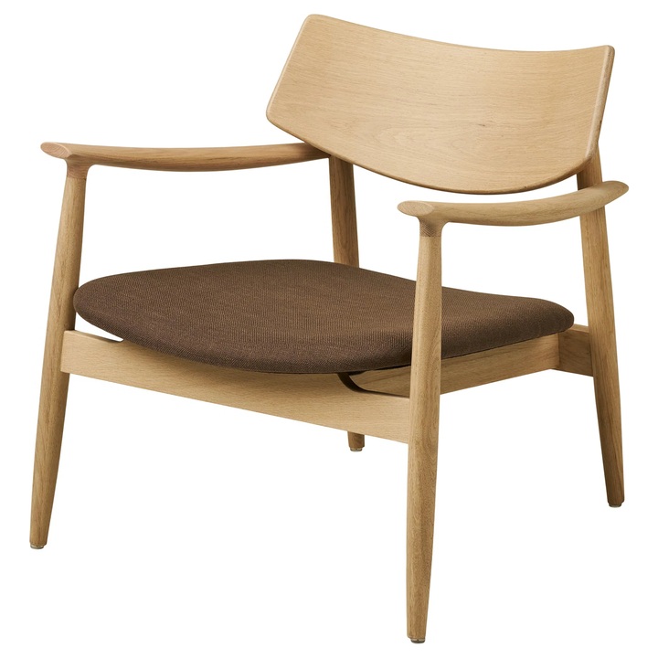 Sconto Křeslo ULVIRO dub/hnědá