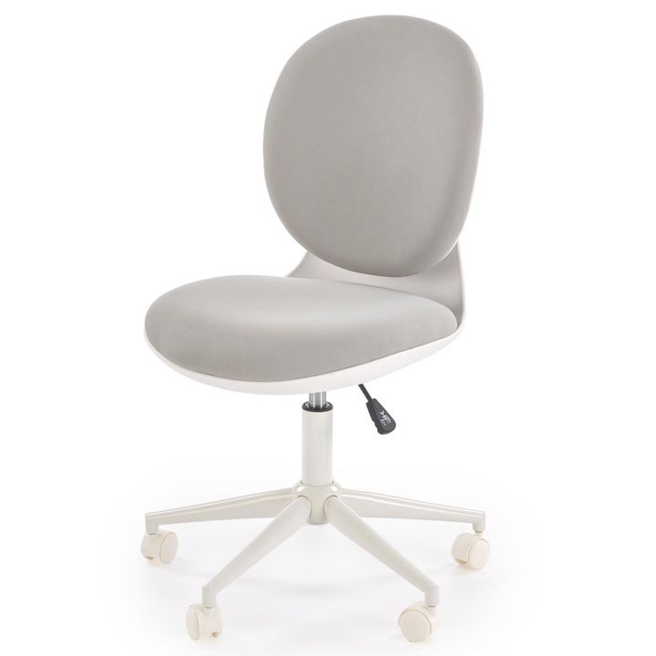 Sconto Dětská židle URAUN bílá/šedá