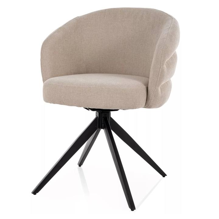 Jídelní židle URIS světle béžová 1