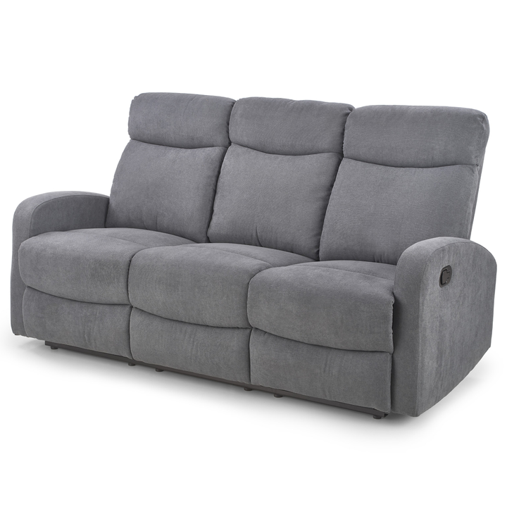 Sconto Pohovka USLU 3S tmavě šedá