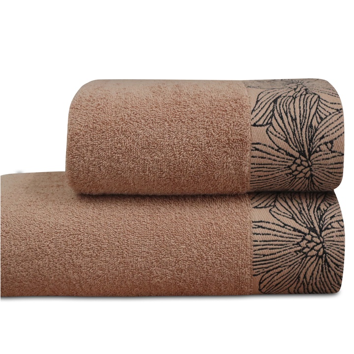 Sconto Ručník  VALENCIA oříšková, 50x100 cm