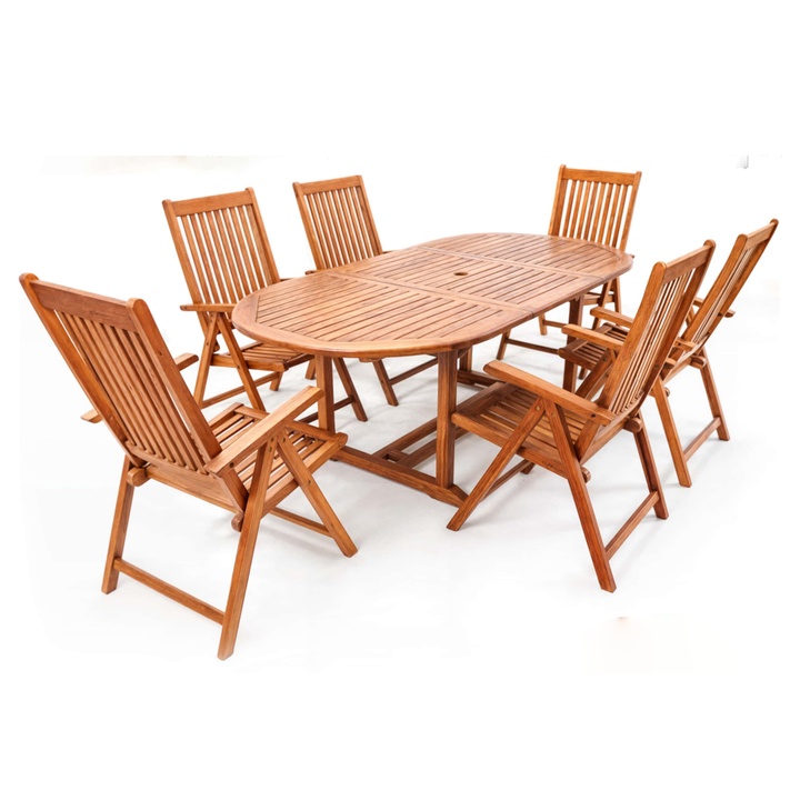 Zahradní set VANAMO hnědá 1