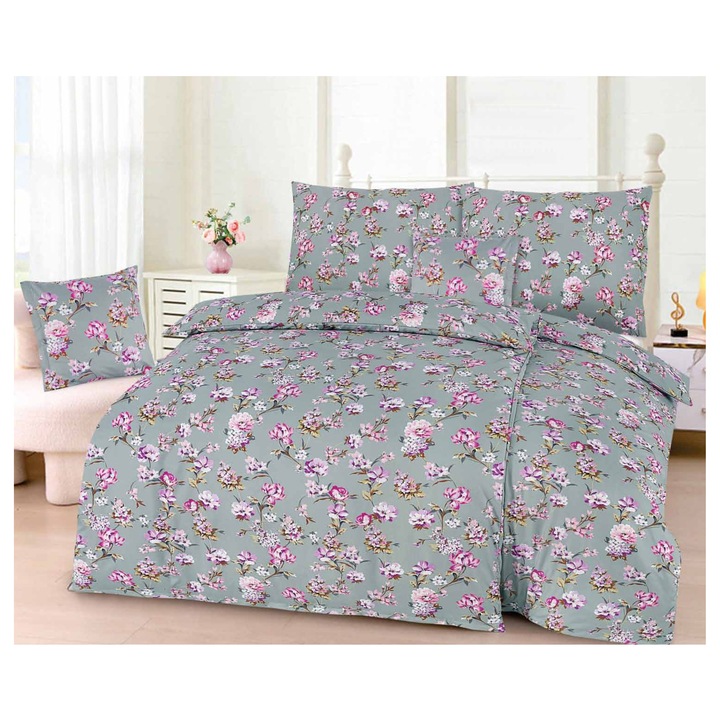 Povlečení VANDA mátová, 2ks 45x45 + 2ks 70x90 a 2ks 140x200 cm 1