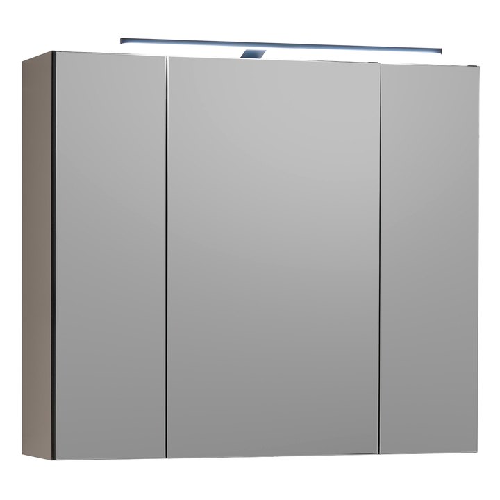 Zrcadlová skříňka VEGA 80 kašmírová 1