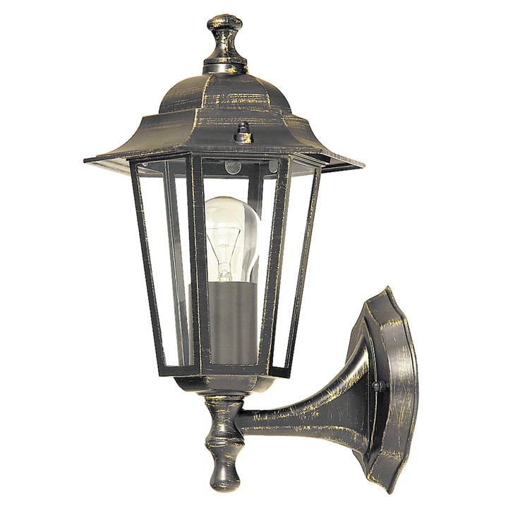 Sconto Venkovní nástěnné svítidlo VELENCE antická zlatá