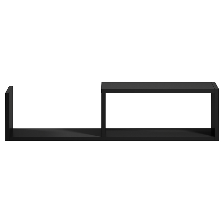 Sconto Nástěnná police  VELLIA černá