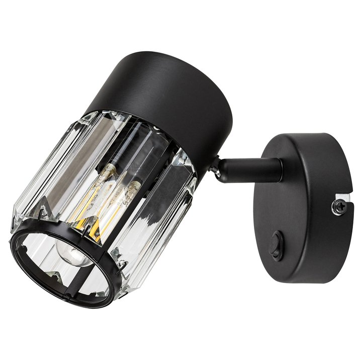 Sconto Bodové svítidlo VENARO 1 černá