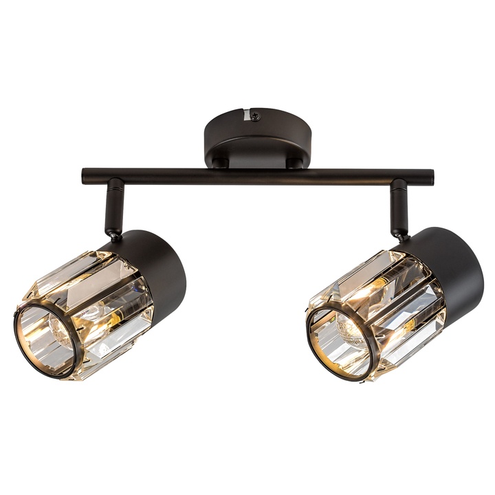 Sconto Bodové svítidlo VENARO 2 černá