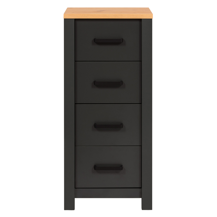 Sconto Spodní skříňka VENETO antracitová/dub