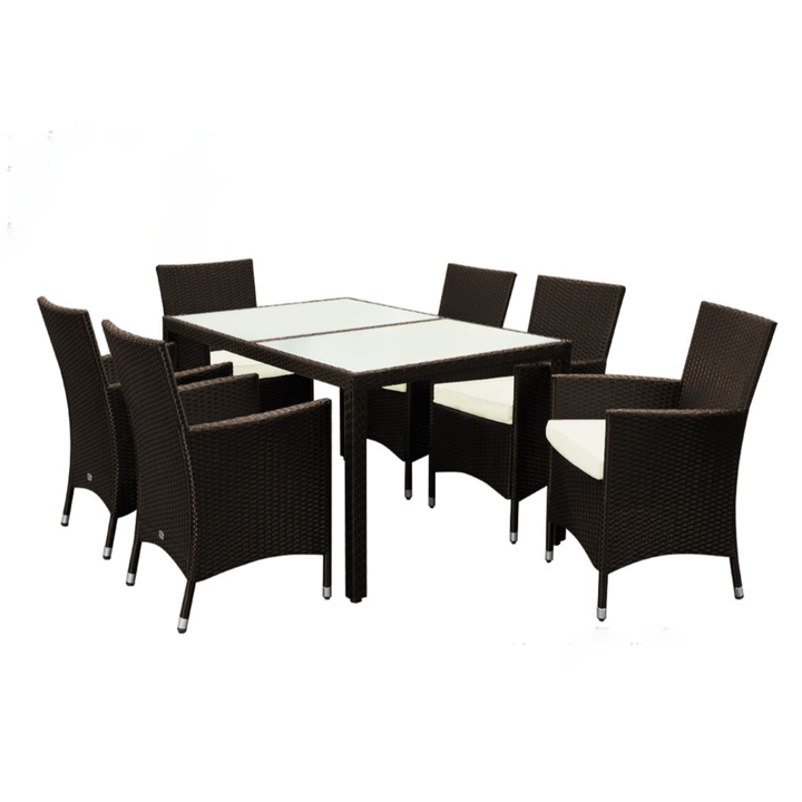 Zahradní set VERONA 1 hnědá 1