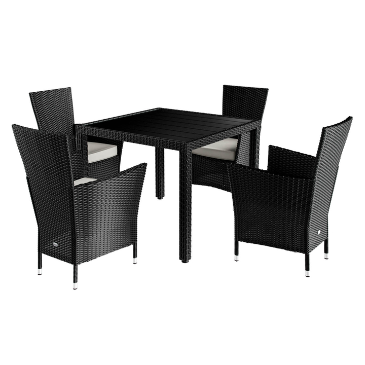 Sconto Zahradní set VERONA 3 černá