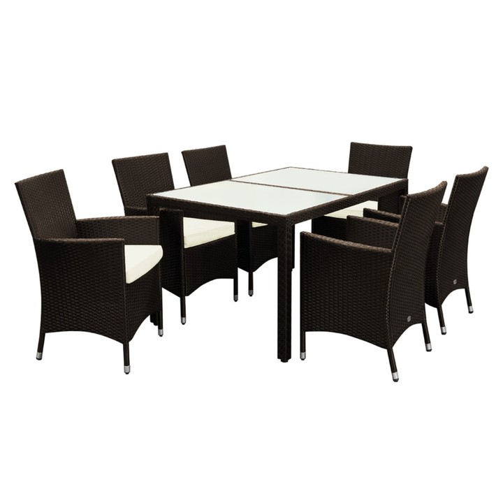 Zahradní set VERONA 5 hnědá 1