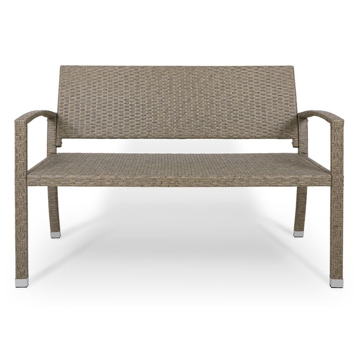 Zahradní lavice VERONA 7 krémová 1