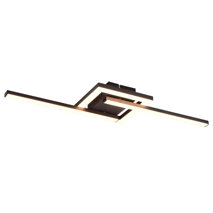 Sconto Stropní LED svítidlo VIALE černá