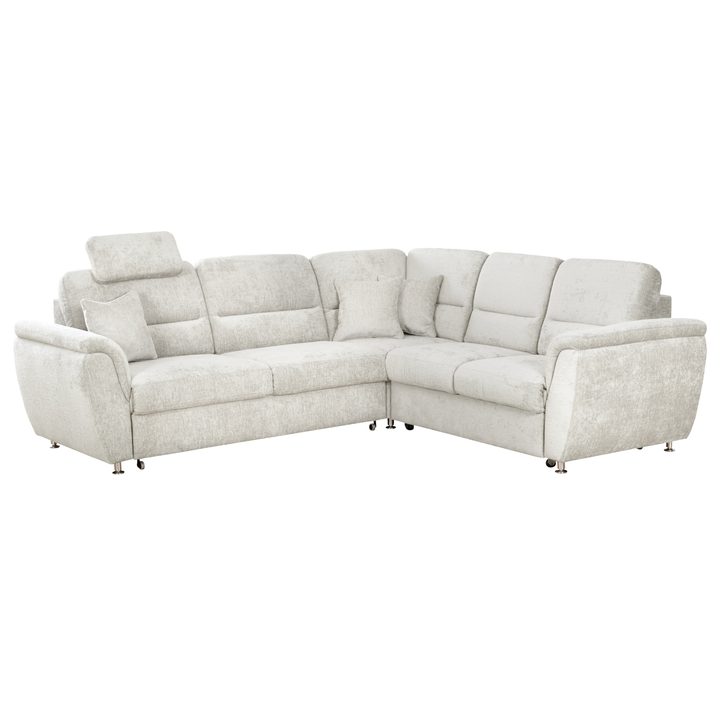 Sconto Sedací souprava VIANA I pravá, krémová