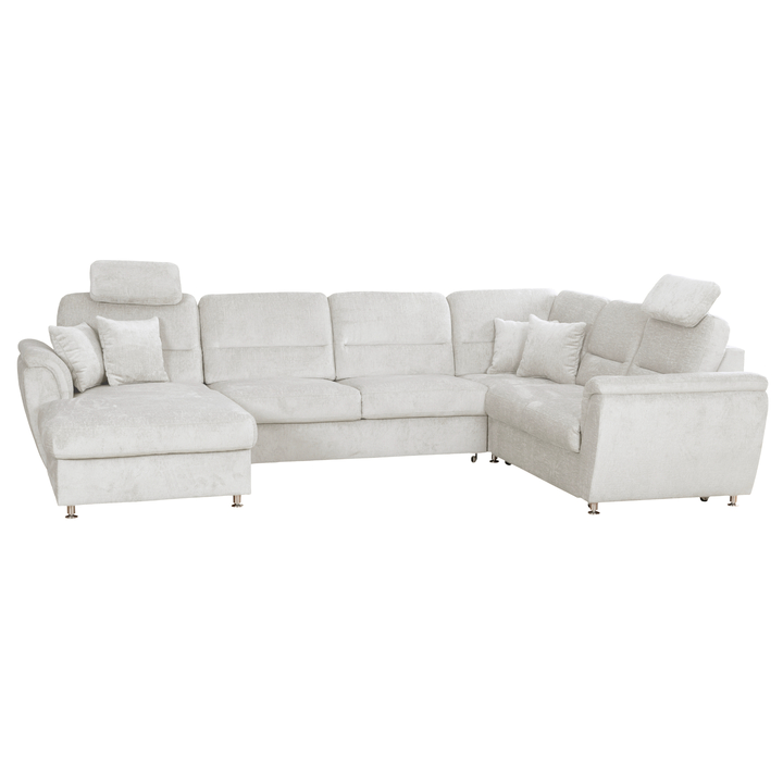 Sconto Sedací souprava VIANA II pravá, krémová