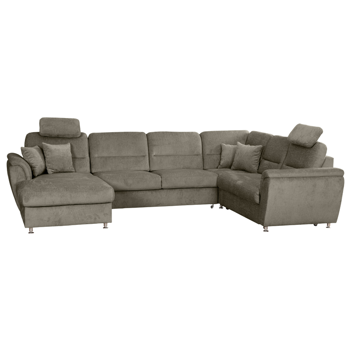 Sconto Sedací souprava VIANA II pravá, šedá