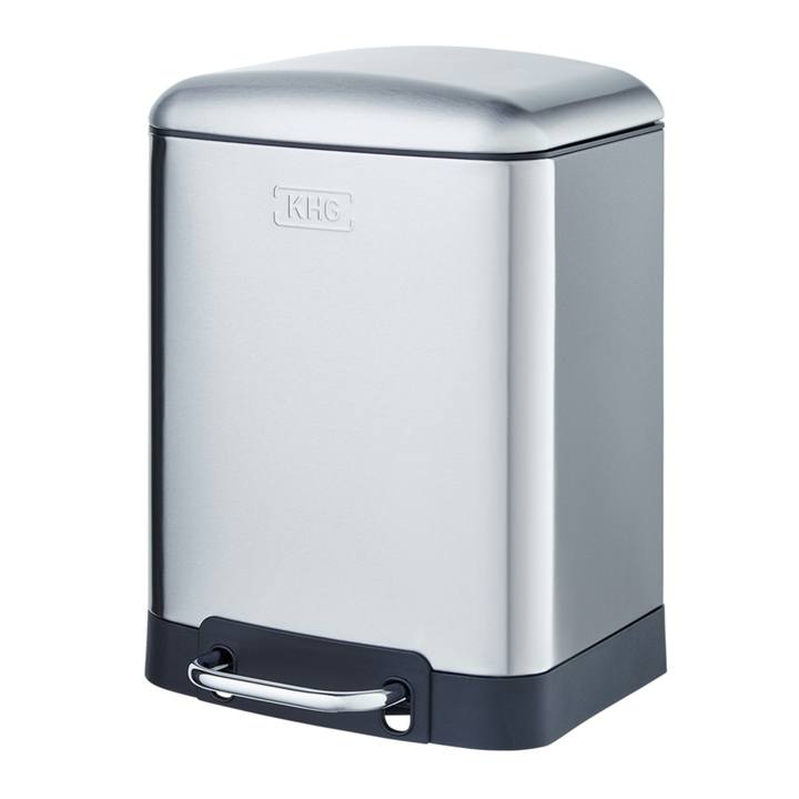 Sconto Odpadkový koš  VIENA nerez/plast, 6 l