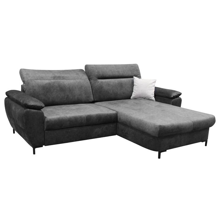 Sconto Sedací souprava VIENNA pravá, šedá