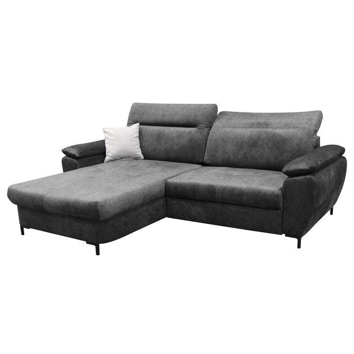 Sconto Sedací souprava VIENNA levá, šedá