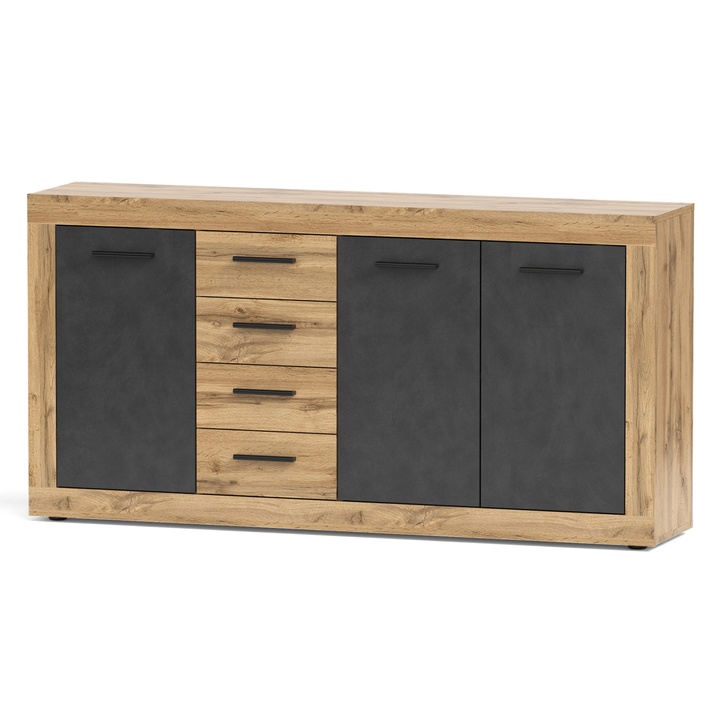 Komoda VILHELM 4 dub wotan/matera 1