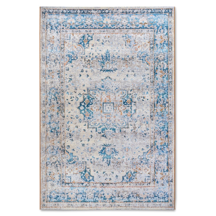 Koberec VILLEROY & BOCH KOLLEKTION 1767 106064 krémová/modrá, 200x285 cm 1