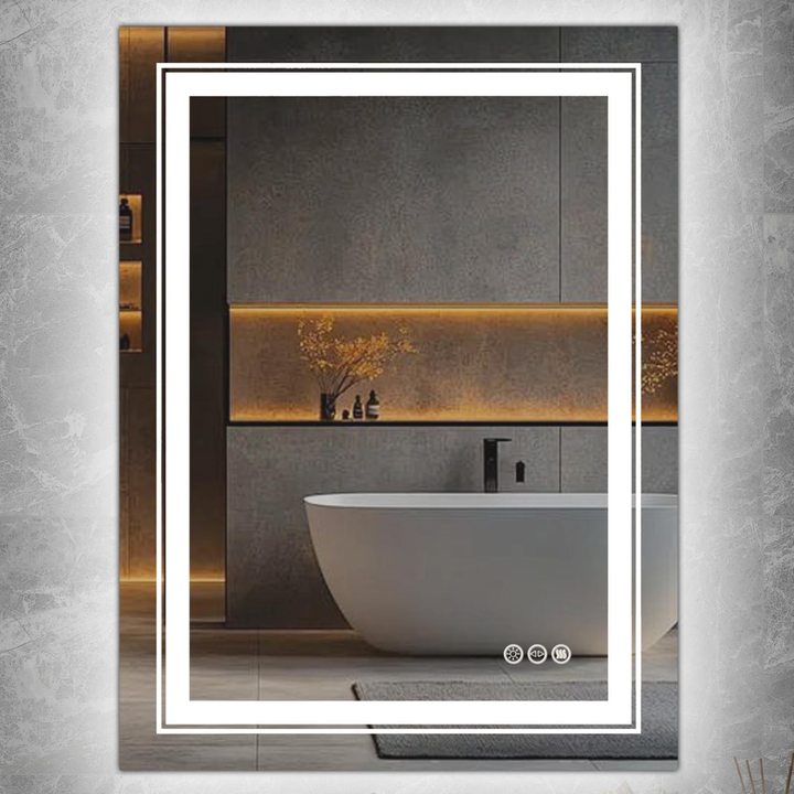 Sconto Zrcadlo VIRU stříbrná