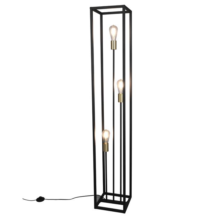 Sconto Stojací lampa VITO černá