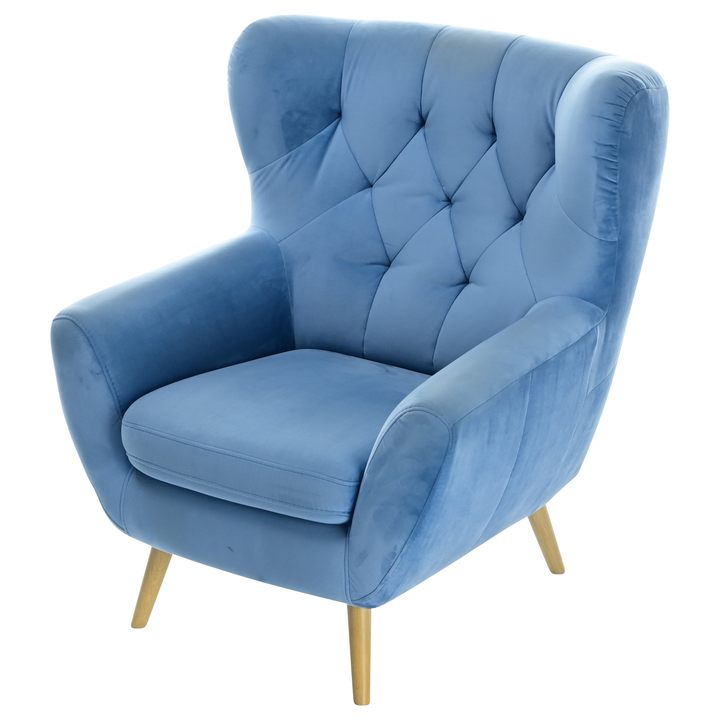 Sconto Křeslo VOSS 1 modrá