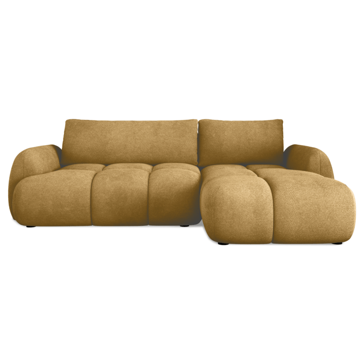 Sconto Sedací souprava WALID pravá, hořčicová