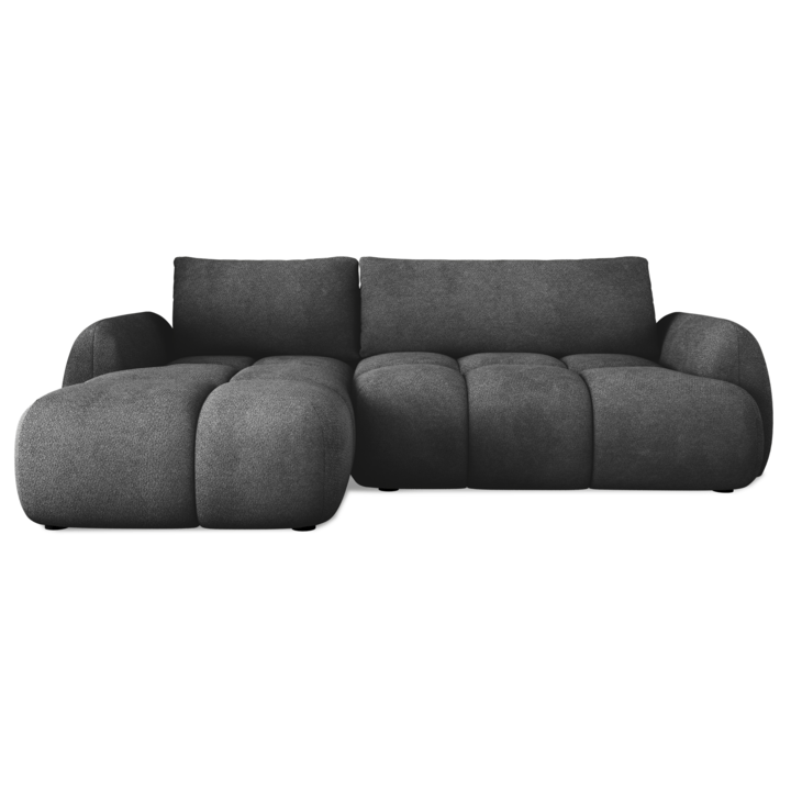 Sconto Sedací souprava WALID levá, antracitová