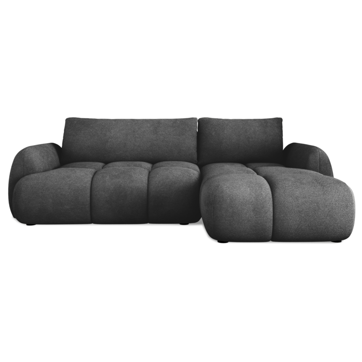 Sconto Sedací souprava WALID pravá, antracitová