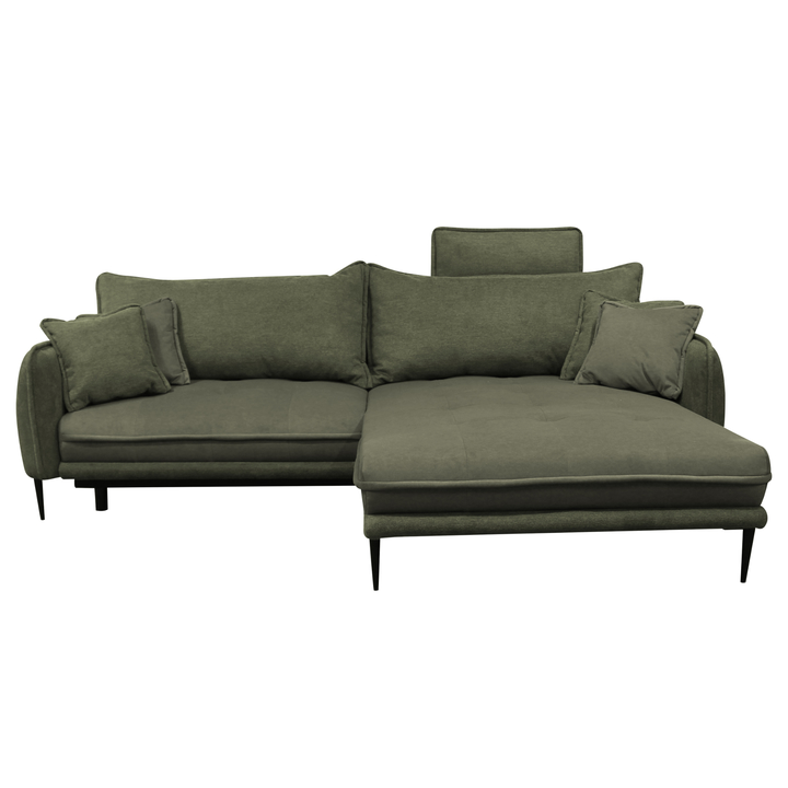 Sconto Sedací souprava WHISPER pravá, zelená