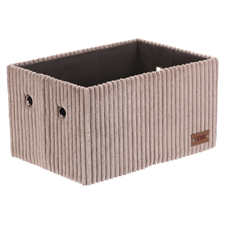 Sconto Regálový košík WILKINSON šedá, 34x23 cm