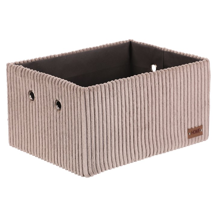 Sconto Regálový košík WILKINSON šedá, 39x28 cm