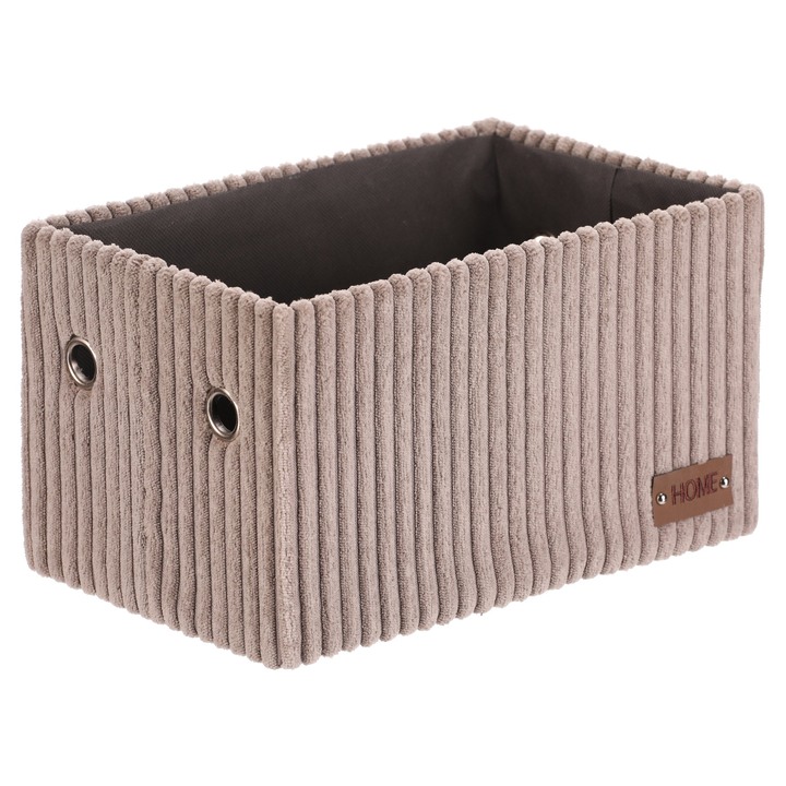 Sconto Regálový košík WILKINSON šedá, 29x19 cm