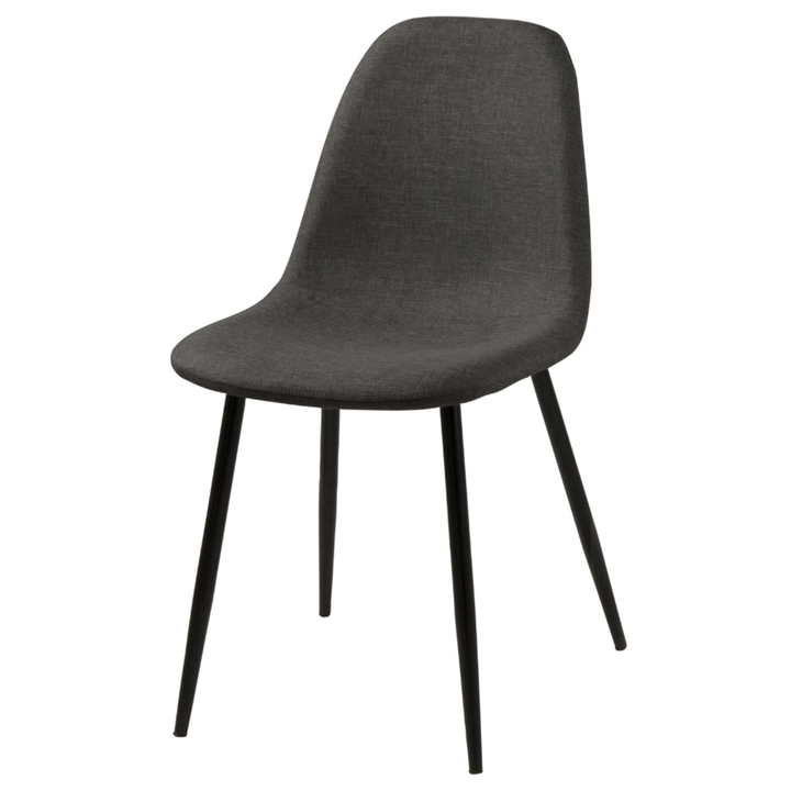 Sconto Jídelní židle WILMA tmavě šedá
